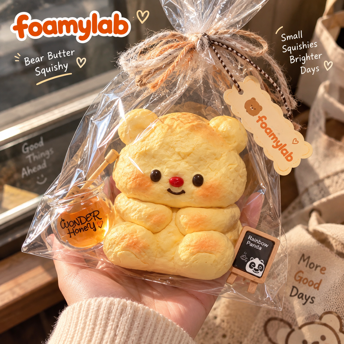 Bear Butter Squishy