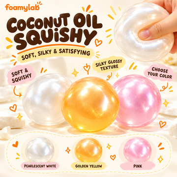Coconut Oil Squishy Ball