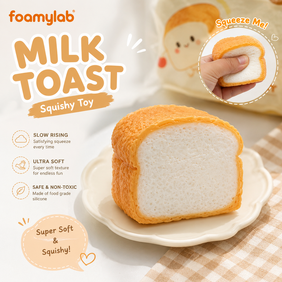 Tostada Mini Milk Blanda