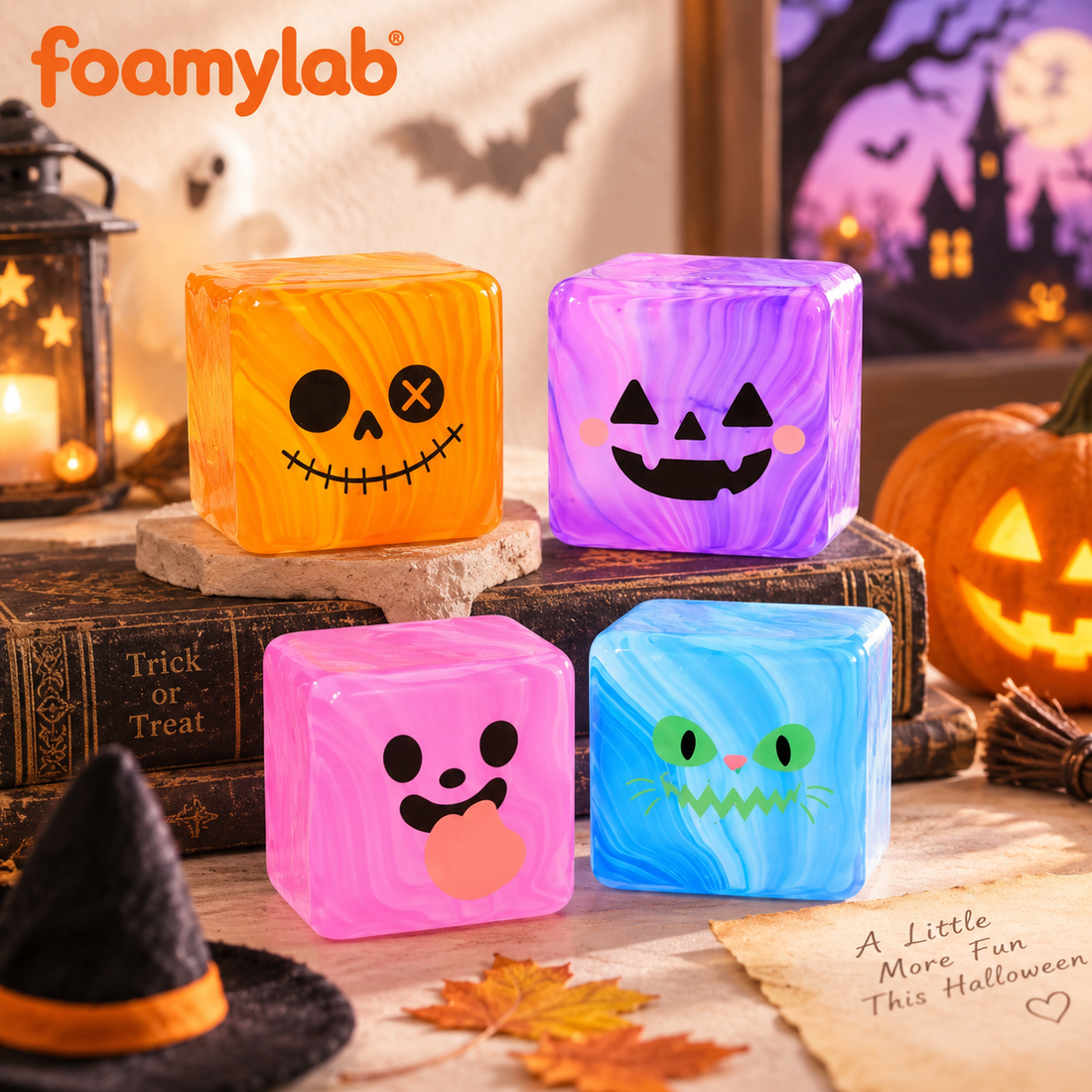 Halloween Ice Cube Squishy