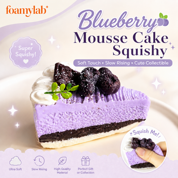 Pastel de Mousse de Arándanos Blandito