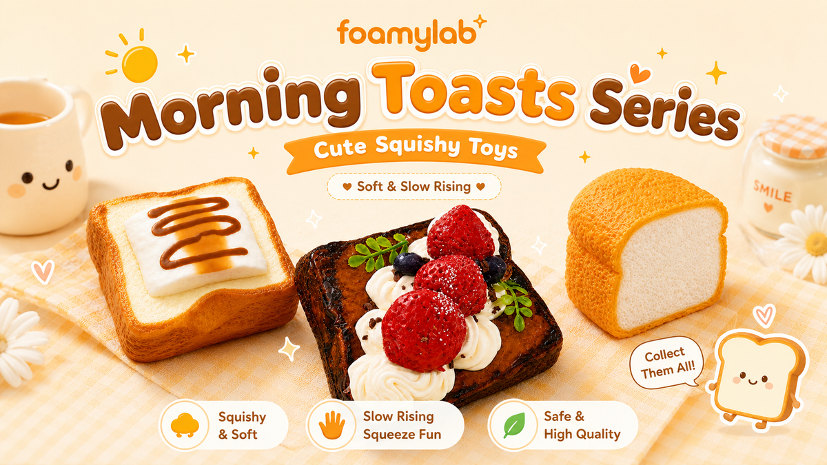 FoamyLab handmade Taba squishy collection