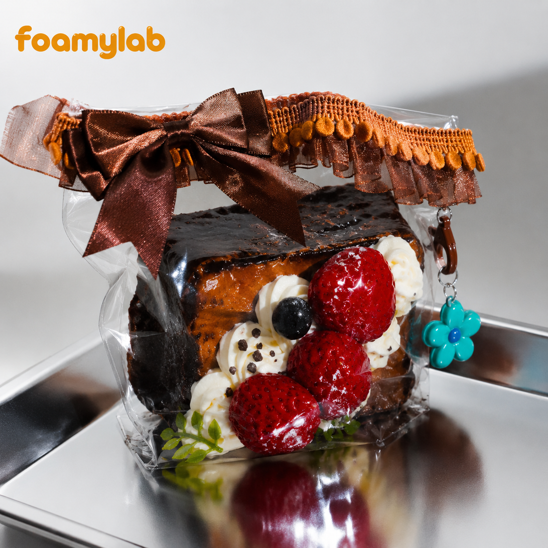 Chocolate Berry French Toast Squishy